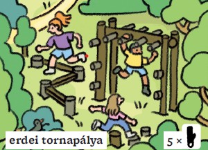 erdei tornapálya