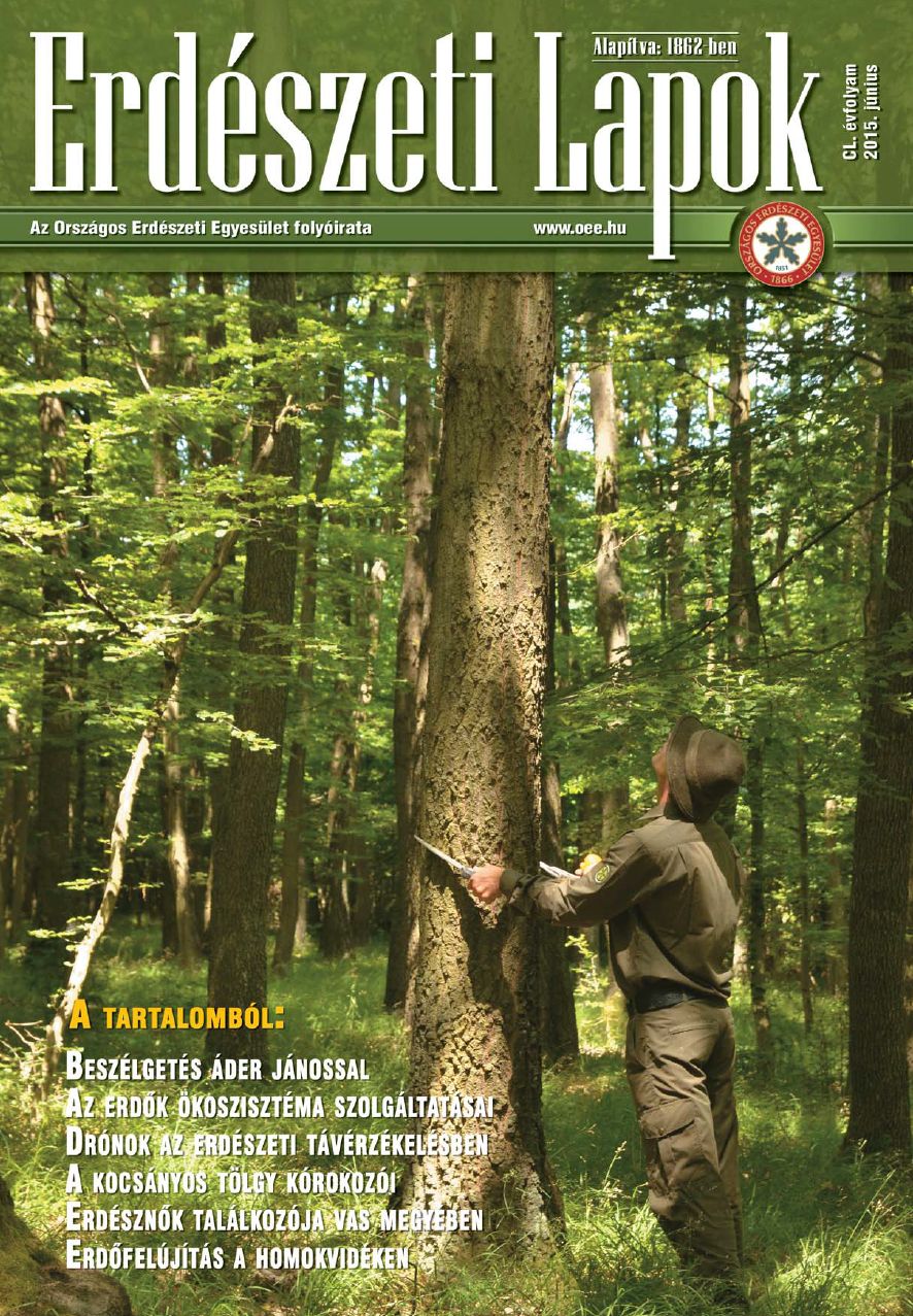 Erdészeti Lapok - 150. évfolyam - 2015. június
