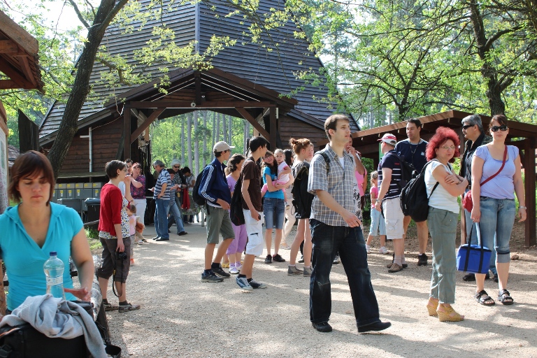 Százezredik látogató a Budakeszi Vadasparkban