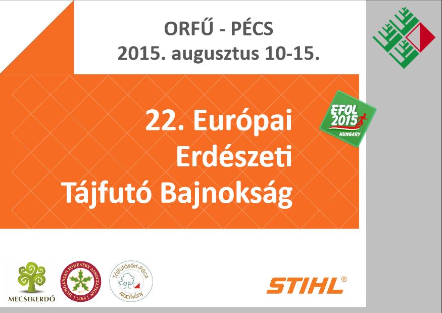 Jövő héten startol az Európai Erdészeti Tájfutó Bajnokság a Mecsekben!