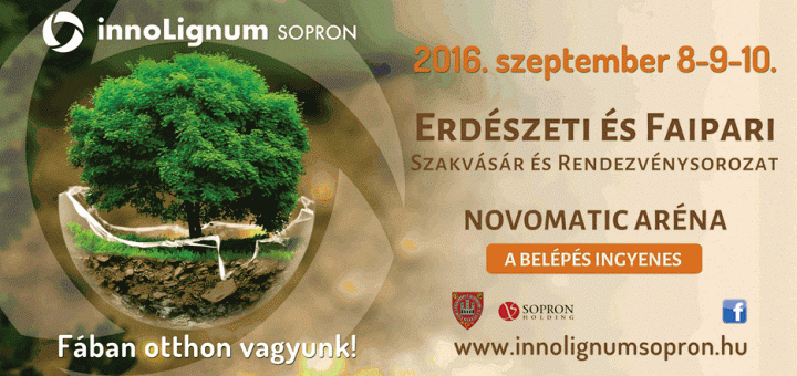 Közös standon állítanak ki a hazai állami erdőgazdaságok a soproni innoLignumon