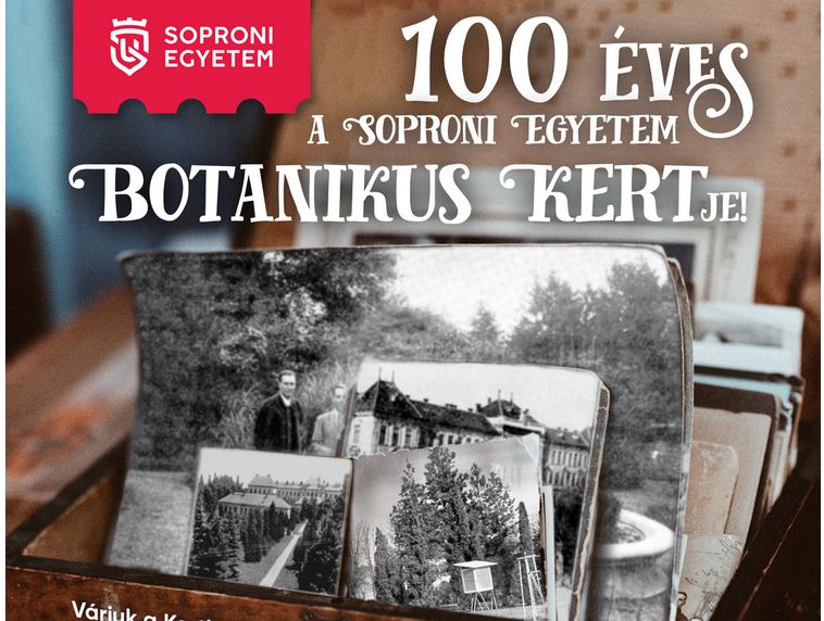 100 éves a SOE Botanikus Kertje - kiálllításhoz várják a régi fotókat, relikviákat - felhívás!   