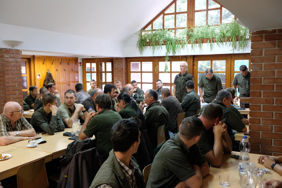 Erdészeti szakemberek továbbképzése Gyula-Városerdőn