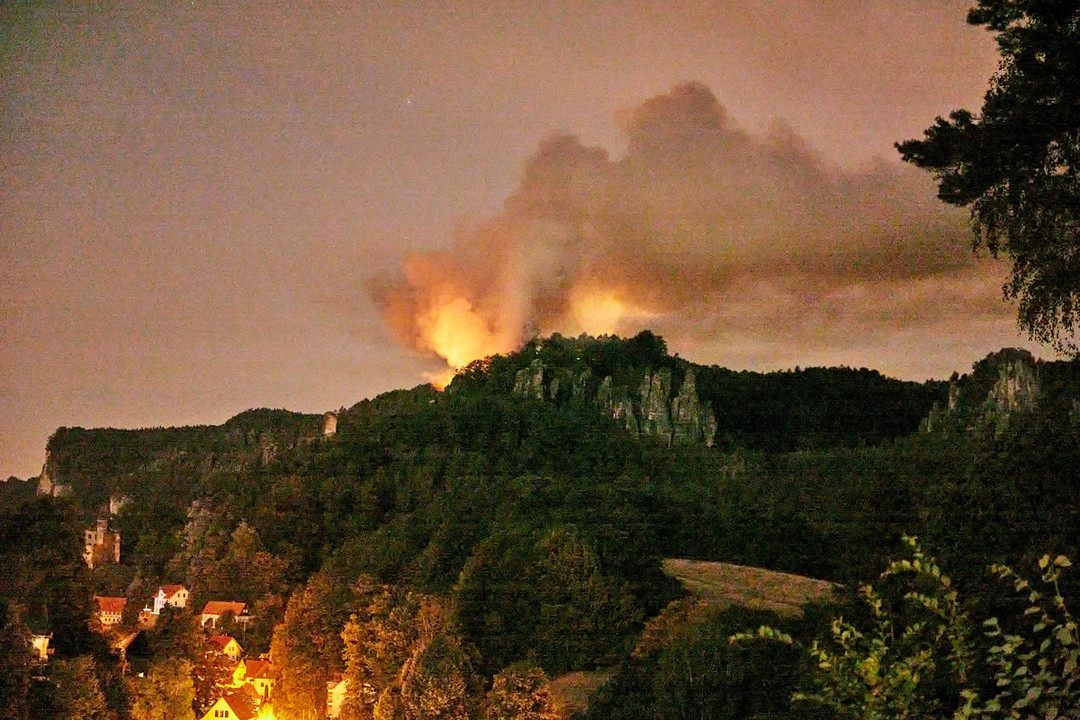 Két hete küzdenek a lángokkal egy német nemzeti parkban