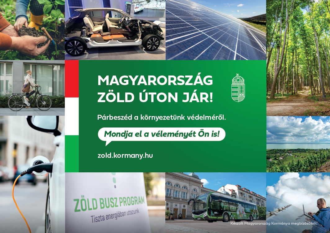 A környezet védelme érdekében indult kormányzati on-line felmérés - Magyarország zöld úton jár!
